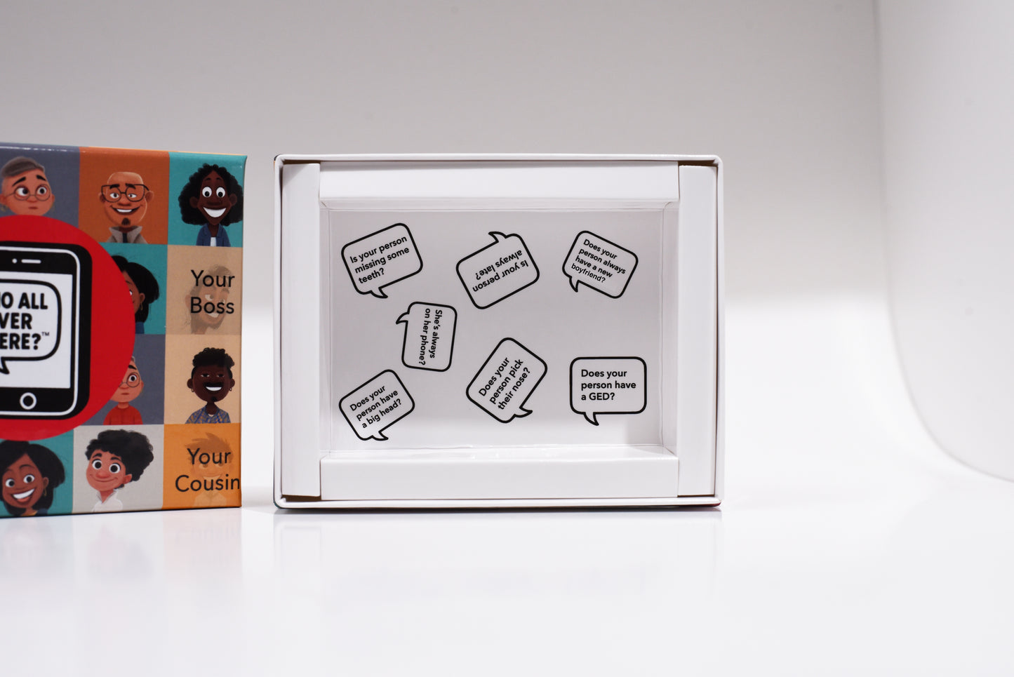 "Who All Over There?" Game