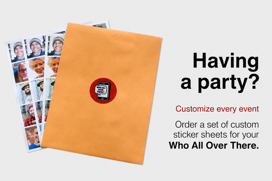 "Who All Over There?" Custom Sticker Pack